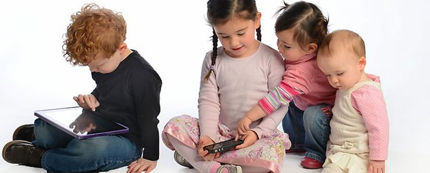 Technology use almost universal for children under 6